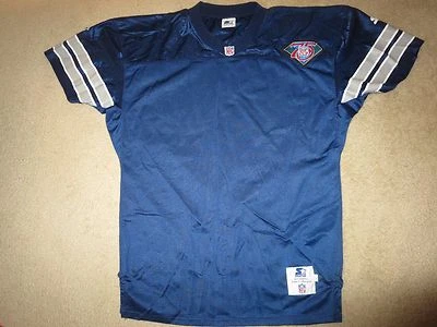 Dallas Cowboys 1994 NFL 75th Patch Starter Game Jersey LG L  - Image 1 of 4