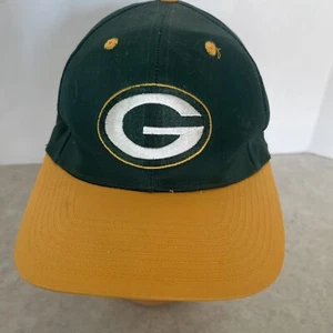Cappello Berretto Vintage Green Bay Packers Snap Back Logo Regolabile 7 NFL Regolabile �� - Foto 1 di 14