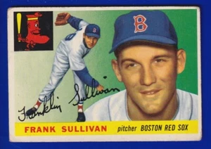 FRANK SULLIVAN ROOKIE red sox 1955 TOPPS #106 VERY GOOD NO CREASES - Picture 1 of 2