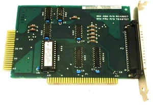Vintage 1987 Rare NEW IBM Floppy Drive Controller 8 Bit ISA Card 90X8827 - Afbeelding 1 van 7