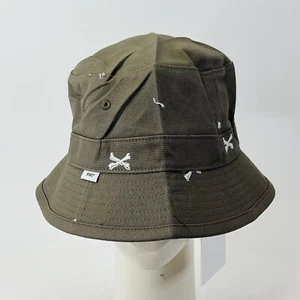 WTAPS Embroidered Crossbone Bucket Hat - Picture 1 of 9