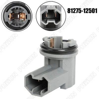 2pcs Taillight Bulb Sockets #81275-12501 8127512501 For Toyota RAV4 2013-16 2.5L - Image 1 of 4