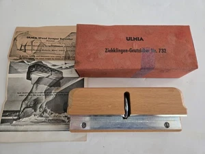 Vtg Ulmia Scraper/Burnishing Block 732, Original Box & Instructions West Germany - Picture 1 of 11