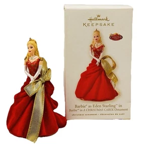 Hallmark Keepsake Barbie as Eden Starling in A Christmas Carol 2008 Ornament New - Picture 1 of 5