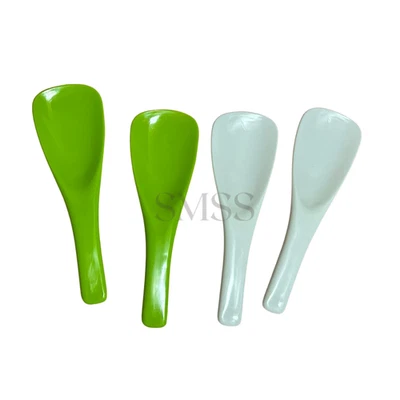 Pala de arroz de plástico arroz sushi cuchara cuchara cuchara espátula herramienta de cocina 8 piezas Foto 1 de 4