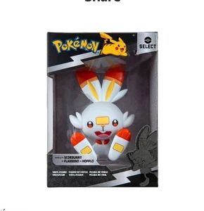 New! Pokemon Select Scorbunny Vinyl Figure 2025 Series 3 - Picture 1 of 6