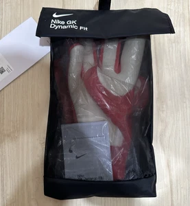 NEW! Nike Dynamic Fit Soccer Goalkeeper Gloves Size 11 HQ0255-850 Ember Glow - Picture 1 of 4