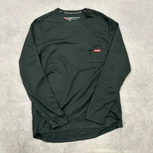 Wrangler T-Shirt long sleeve outdoor sports top with logo Men's S - Picture 1 of 4