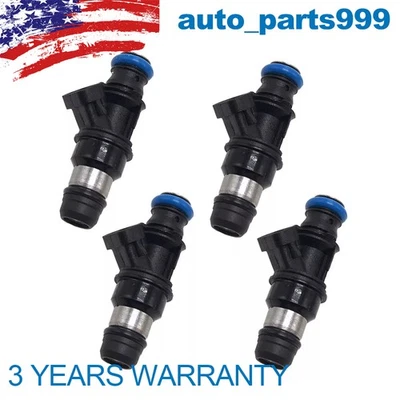 4 X Fuel Injectors For Chevrolet S10 GMC Sonoma 2000 2001 2002 03 2.2L 25325012 - Imagem 1 de 4