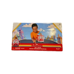 Disney Junior Firebuds, Bo & Flash Rescue Adventure Fire Truck With Vroomlink - Picture 1 of 4