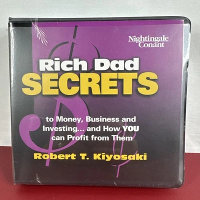 new, Rich Dad Secrets Robert T. Kiyosaki  Audiobook 7CDs  Nightingale-Conant - Image 1 of 4