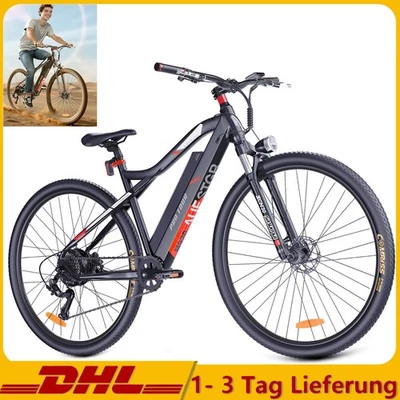 E-Bike Mountainbike Ultra-Alu-Leg. SHIMANO 9 250W Elektrofahrrad Heckmotor - Bild 1 von 4