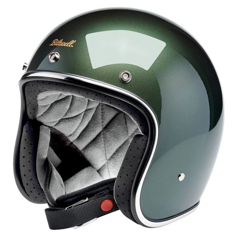 Casco de motocicleta de calle Biltwell Bonanza cara abierta - Elige talla y color Foto 1 de 4