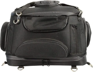 Milwaukee Leather MP8103-BLACK-PCS Black PCS Heavy Duty Motorcycle Pet Carrie... - Picture 1 of 12