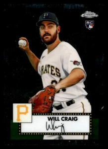 2021 Topps Chrome Platinum Anniversary Will Craig #80 Pittsburgh Pirates - Picture 1 of 2