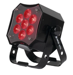 American DJ MOD STQ Compact 7 x 8 Watt RGBW LED DMX Par Can Wash Light w/ Remote - Picture 1 of 11