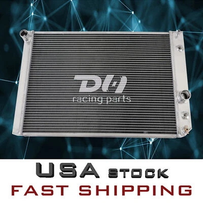 Radiador de aluminio de 3 filas para Chevrolet Corvette 1991-1996 5,7 L V8 L98 LT1 ZR-1 AT/MT Foto 1 de 4