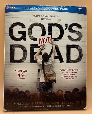 God's Not Dead Blu-ray 2013 w/ Slip Cover **Buy 2 Get 1 Free** Foto 1 de 4