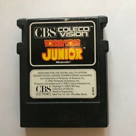 CBS Donkey Kong JUNIOR for ColecoVision & ADAM Family Computer Tested good
