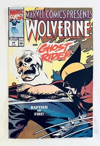 Marvel Comics 'Wolverine and Ghost Rider' Vol.1 #65 (Baptism of Fire, 1990) - Picture 1 of 7