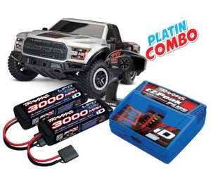 Traxxas Ford Raptor F-150 HD BL-2S Fox Racing Platinum Combo TRX58394-4-FOX-PLATIN - Foto 1 di 4