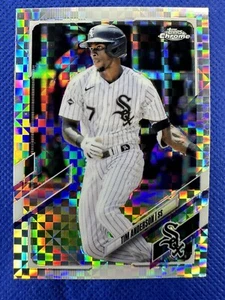 2021 #36 Tim Anderson Topps Chrom Baseball X-Fractor Chicago weiße Sox - Bild 1 von 2