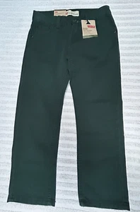 New Levi's 513 Kids Jeans Size 8 Regular 24x22 Ponderosa Pine Denim Slim Fit - Picture 1 of 6