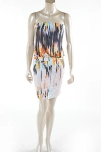 NWOT STWELVE STRAPLESS GEOMETRIC DRESS GREAT CONDITION LARGE L - Picture 1 of 4