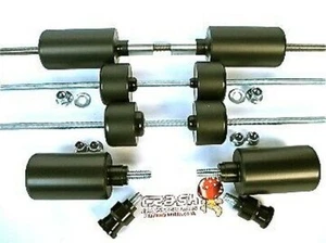 KTM 950 Supermoto CRASH MUSHROOMS SLIDERS BOBBINS BUNGS FULL SET OF 10 S5D - Picture 1 of 1