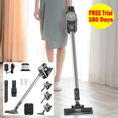 Cordless Vacuum Cleaner Stick 6-in-1 Hoover Pet Hair Carpet Hard Floor Cleaning - Image 1 of 4