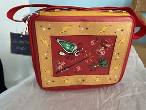 Cath Kidston Harry Potter Lunch Bag, Book Bag - Insulated - Red - New With Tags