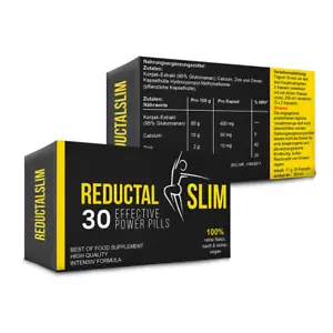 REDUCTAL SLIM 2x30 Slimming Pillen Fatburner zum Abnehmen & Appetitzügler - Bild 1 von 7