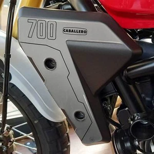 Adesivi 3D Protezioni Deflettori moto compatibili con Fantic Caballero 700 - Foto 1 di 7