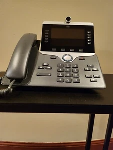 Cisco CP-8845-K9=V08 IP Video Phone  - Picture 1 of 4