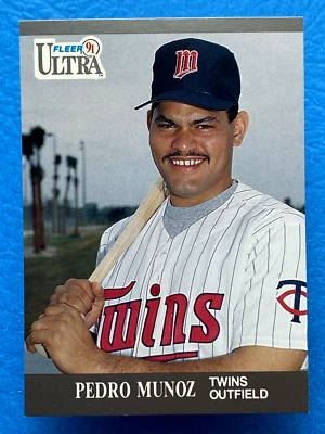 1991 Fleer Ultra Pedro Munoz #192 - Image 1 of 2