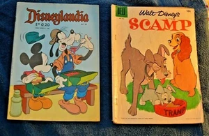Disney comics LOT of 3 - Silver Age Aristocats, Disneylandia (Spanish), Scamp - Picture 1 of 12