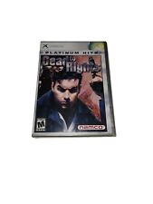 Dead to Rights Platinum Hits (Microsoft Xbox, 2002) Brand New Sealed 