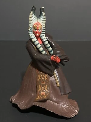 2002 Hasbro Star Wars AOTC Shak Ti 3.75" Figure Loose Foto 1 de 4