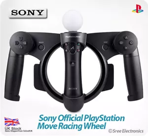 PlayStation Move Racing/Steering Wheel for PS3 Car/Bike/Racing/Little Big Planet - Picture 1 of 3