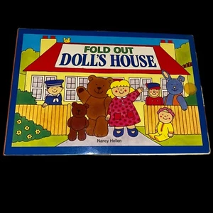 1996 Fold Out Dolls House Hardback Childrens Book By Nancy Hellen - Bild 1 von 24