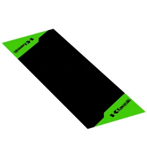 Motorcycle Mat Workshop Mat For Kawasaki Garage Floor Carpet Pit 220x80cm Green - Foto 1 di 4