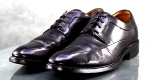 Cole Haan Warren Men's Apron Toe Dress Shoes Size 11 Leather Black C20159 - Picture 1 of 9