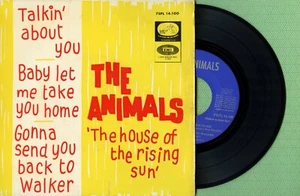 THE ANIMALS / The House Of The Rising Sun VOZ AMO 7EPL 14.021 Spain 1964 EP EX - Picture 1 of 5