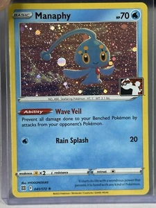 Manaphy Prize Pack Series 3 Cosmos Holo Play! Pokemon Stamped Promo 041/172 - Picture 1 of 2