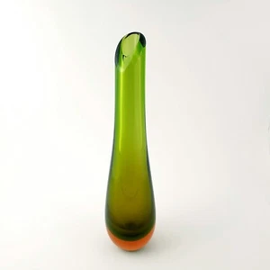 WMF - Glas Vase, überfangen. 1950er Jahre - Picture 1 of 6