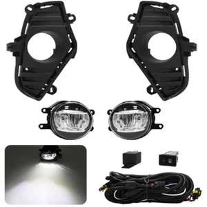 LED Fog Lights For Toyota RAV4 2019 20202021 Fog lamps Head lights Cover Kit Car - Foto 1 di 10