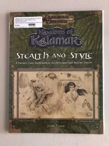 D&D Kingdoms of Kalamar Stealth & Style Variant Class Guidebook Basiran Dancer - Picture 1 of 1