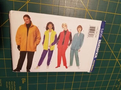 Butterick fast&easy 5890 Petite Jacket, Vest & Pants - Image 1 of 2