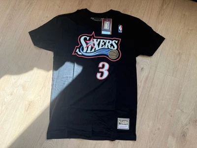 Allen Iverson Philadelphia 76ers T-Shirt Mitchell & Ness M NWT NBA - Image 1 of 4