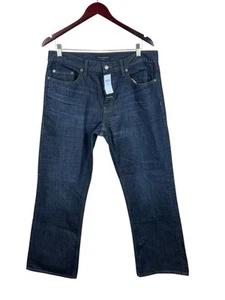 Banana Republic NEU Herren Boot Cut Fit Jeans 34 x 30 dunkle Waschung - Bild 1 von 5